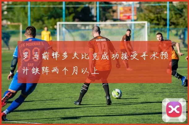罗马前锋多夫比克成功接受手术预计缺阵两个月以上